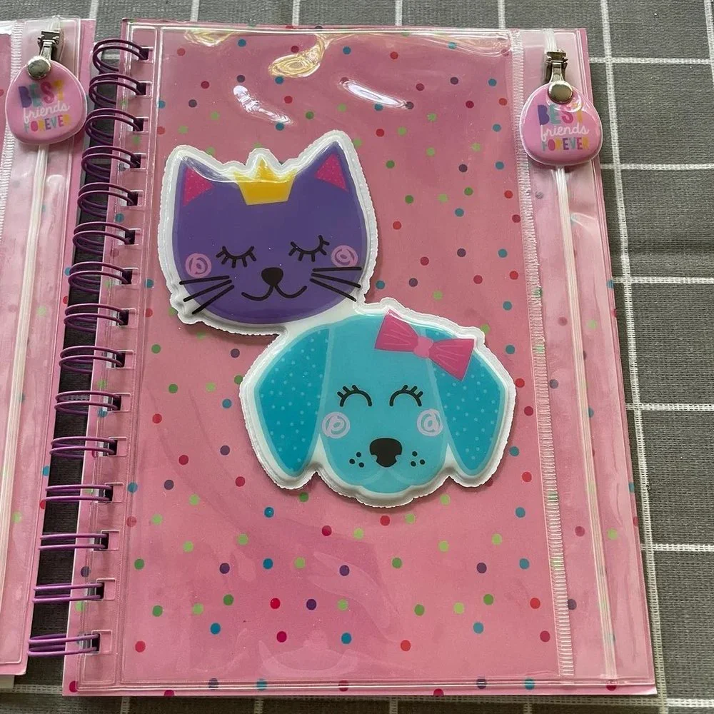 Creatology Kids School Supplies Notebook with Pencil Pouch Set of 2